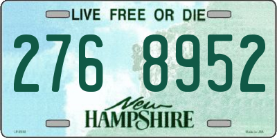NH license plate 2768952
