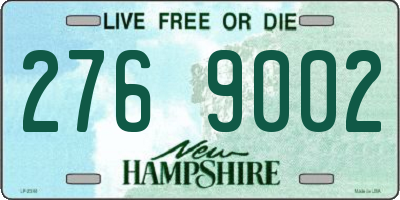 NH license plate 2769002
