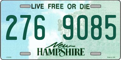 NH license plate 2769085
