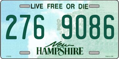 NH license plate 2769086