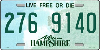 NH license plate 2769140