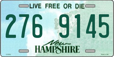 NH license plate 2769145