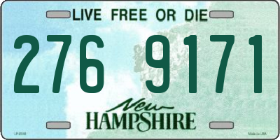 NH license plate 2769171