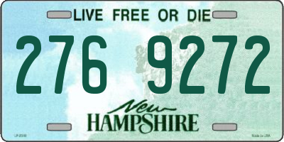 NH license plate 2769272