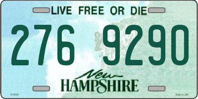 NH license plate 2769290