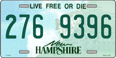 NH license plate 2769396