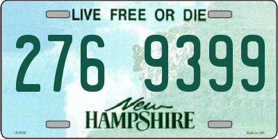 NH license plate 2769399