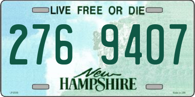 NH license plate 2769407