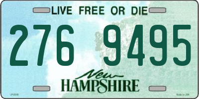 NH license plate 2769495