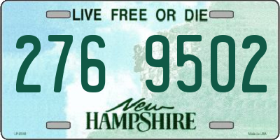 NH license plate 2769502
