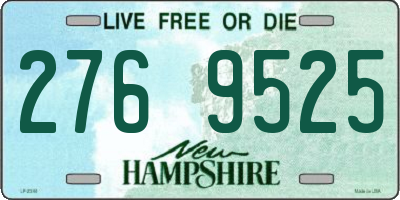 NH license plate 2769525