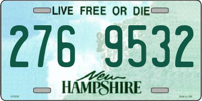 NH license plate 2769532