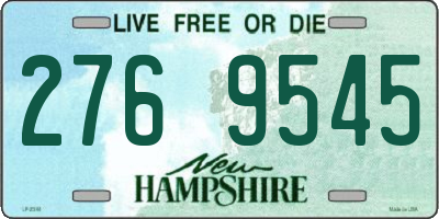NH license plate 2769545