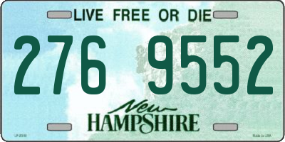 NH license plate 2769552