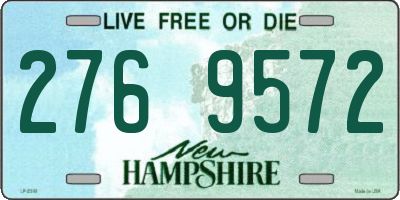 NH license plate 2769572