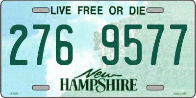 NH license plate 2769577