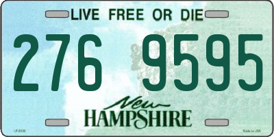 NH license plate 2769595