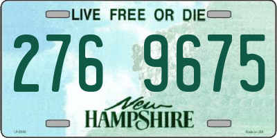 NH license plate 2769675