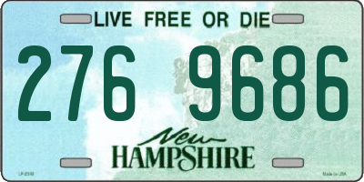 NH license plate 2769686