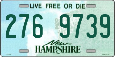 NH license plate 2769739