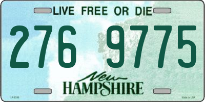 NH license plate 2769775