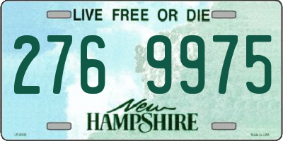 NH license plate 2769975