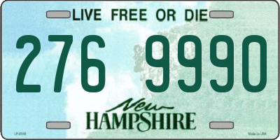 NH license plate 2769990