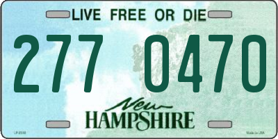 NH license plate 2770470