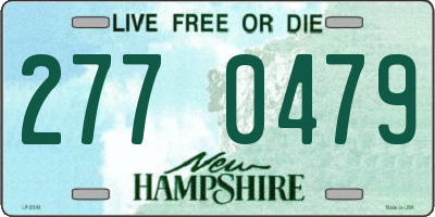 NH license plate 2770479
