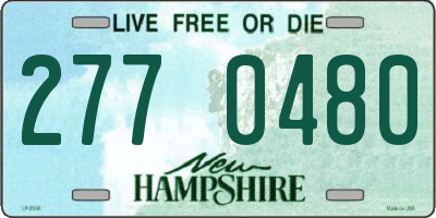 NH license plate 2770480