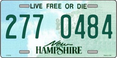 NH license plate 2770484