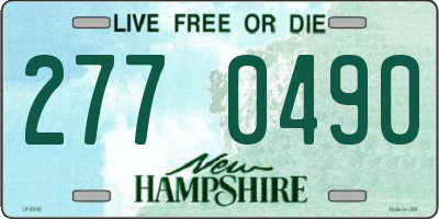 NH license plate 2770490