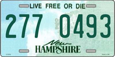 NH license plate 2770493