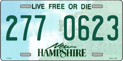 NH license plate 2770623