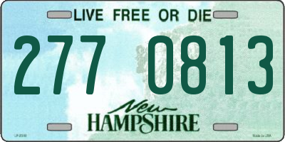 NH license plate 2770813