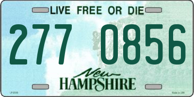 NH license plate 2770856