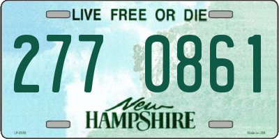 NH license plate 2770861
