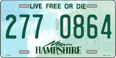 NH license plate 2770864