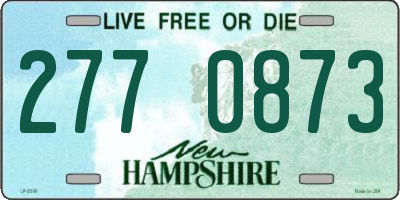 NH license plate 2770873