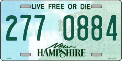 NH license plate 2770884