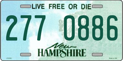 NH license plate 2770886