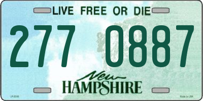 NH license plate 2770887
