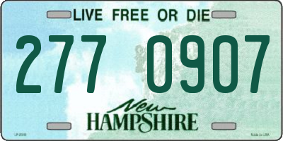 NH license plate 2770907