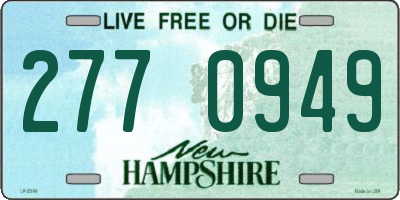 NH license plate 2770949