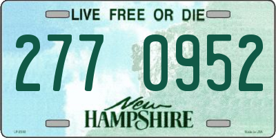 NH license plate 2770952