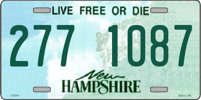 NH license plate 2771087