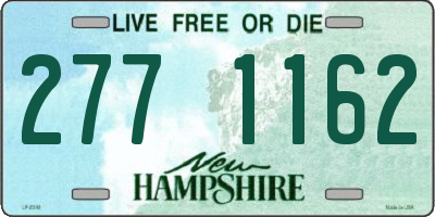 NH license plate 2771162