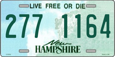 NH license plate 2771164