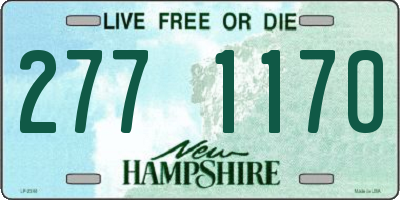 NH license plate 2771170