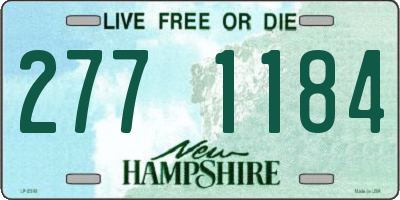 NH license plate 2771184